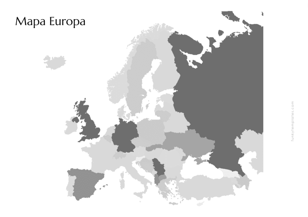 Mapa político europa